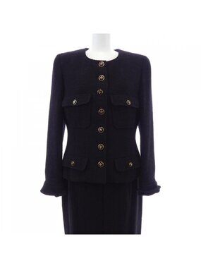 Chanel Vintage Suit Black